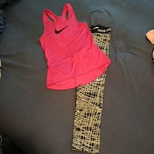 Nike workout set